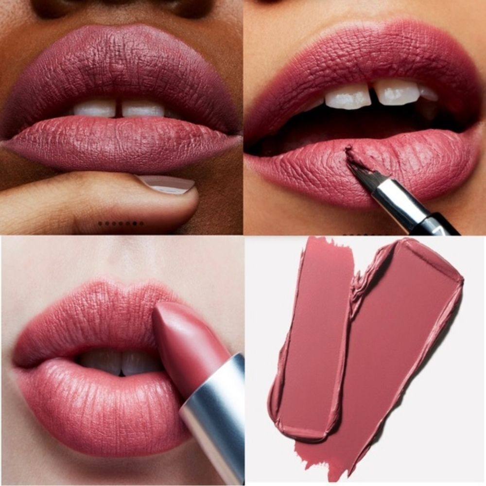 MAC Matte Lipstick in Mehr (Dirty Blue Pink) - Picture 5 of 15